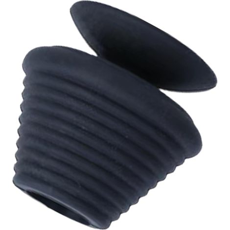 5 x 5 cm, Noir,Bouchon de vidange à Ventouse, réutilisable, pour évier de Salle de Bain, Cuisine, lavabo et baignoires Utilitaires (1/5)