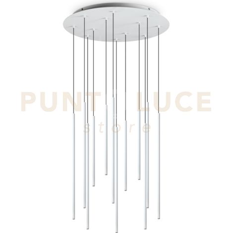 FILO LAMPADARIO A SOSPENSIONE LED 2700K 2050LM 19W 60CM BIANCO