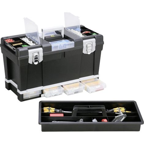 Allit Werkzeugkoffer McPlus Depot 58,5 x 28 x 30,6 cm Aufbewahrung Werkstatt (1/3)