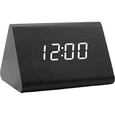 Clock - Digital Clock - Table Clock - Alarm Clock - Digital Alarm Clock - Bedside Alarm Clock - With 3 Alarms, Suitable for Children and Adults - Suitable for Shelf Placement - Bedroom Alarm Clock - C (1/5)