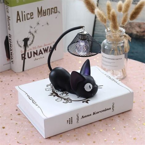 LAMPE A POSER - Lampe de nuit Mignon Chat Lampe de Chambre Table Decoration Cadeau(Yeux noir) XY™ (1/4)
