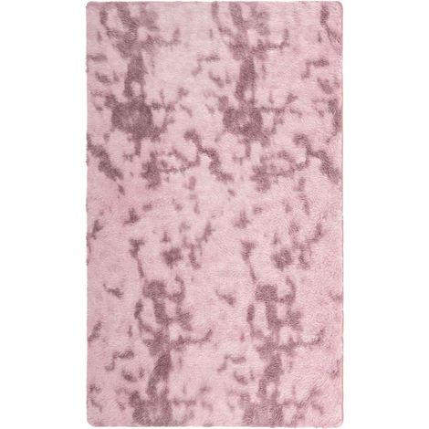 Maison Exclusive - Teppich Shaggy Hochflor NAVARRA Altrosa 60x100
