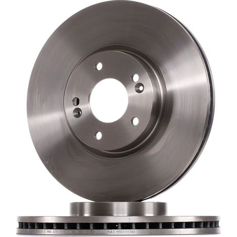 Lot de 2 Disques de frein BOSCH 0 986 479 536 HYUNDAI 51712 2B700