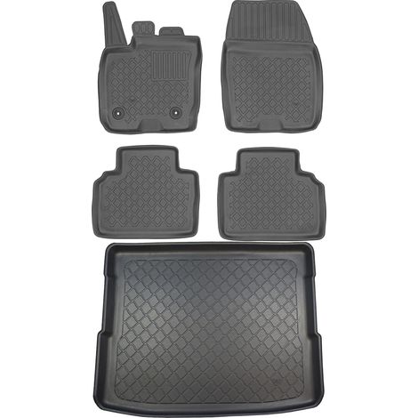 SET Ford Tourneo Courier Kombivan dal 06.2014 - tappetini per auto + tappetino per bagagliaio