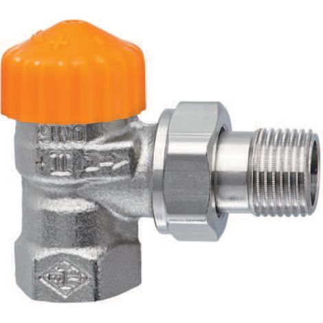IMI Heimeier Thermostat-Ventilunterteil Eclipse, Eckform DN 15