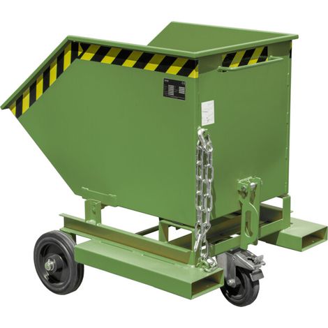 Bauer Südlohn Camion caisse KW-ET 250, peint, vert réséda (1/5)
