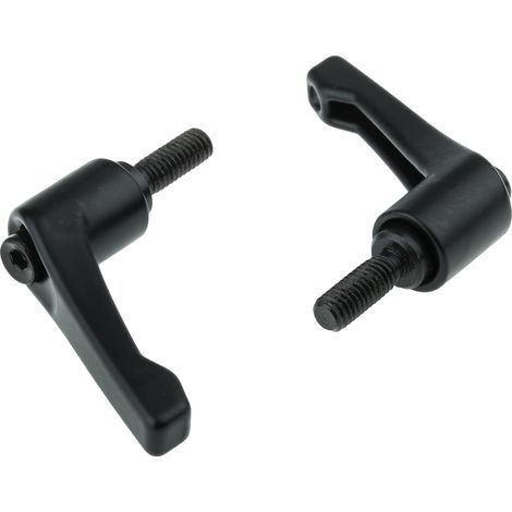 Levier de serrage RS PRO, , filetage M6, Mâle L. 16mm ( Prix pour Paquet de 2 )