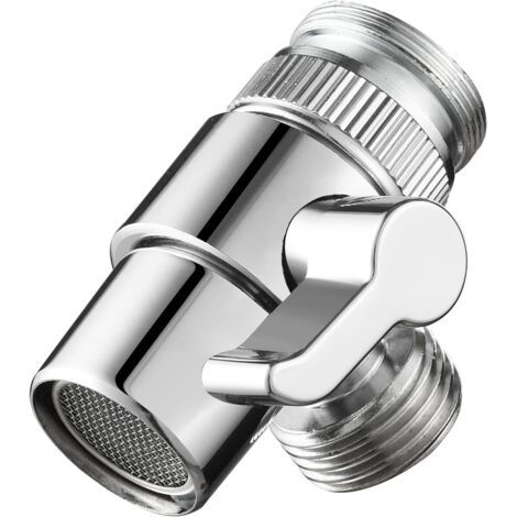 Diverter en acier inoxydable pour robinet évier de cuisine ou robinet évier de salle de bain Pièce de rechange de robinet SBA021 (1/5)