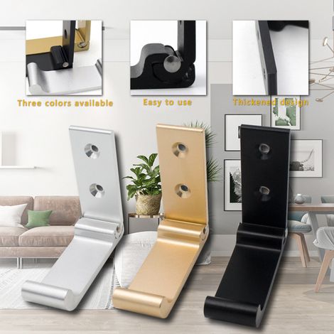 Klappbarer Kleiderhaken, Haushaltshaken aus Aluminiumlegierung zur Wandmontage, Handtuch-, Mantel- und Hutaufhänger (1/5)