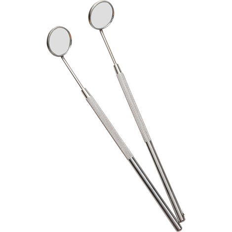 Miroir de maquillage pour extensions de cils, miroir d'examen dentaire, mini miroirs détachables, outils de beauté en acier inoxydable pour observer les petits détails (1/4)