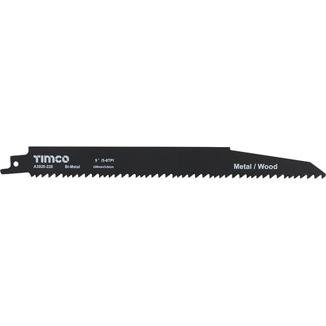 TIMCO Reciprocating Saw Blades Wood with Nails Cutting Bi-Metal - S1110VF
