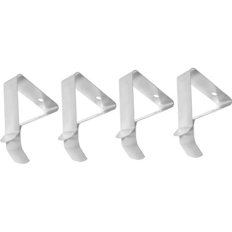 4 pièces Pince Thermomètre Inox pour Support Clip Léger et (1/5)