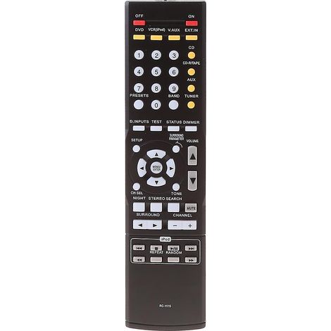 Télécommande RC1115 pour amplificateurs de puissance Denon AVR1601, AVR1802, 2506, 2803, 3805 et AVR-1312  contrôleur de remplacement (1/4)