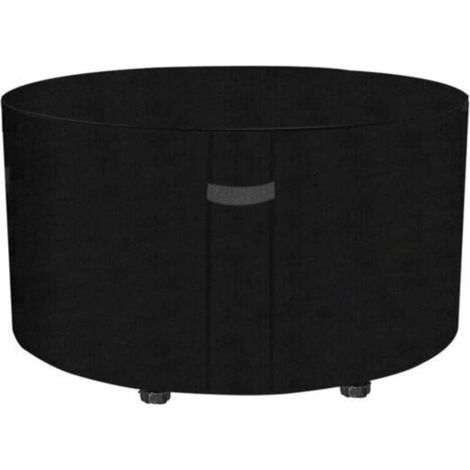 Bache Table de Jardin Ronde Housse pour Table de Jardin Imperméable Anti UV Oxford Robuste Protection Table Extérieur (120×75cm) (1/4)