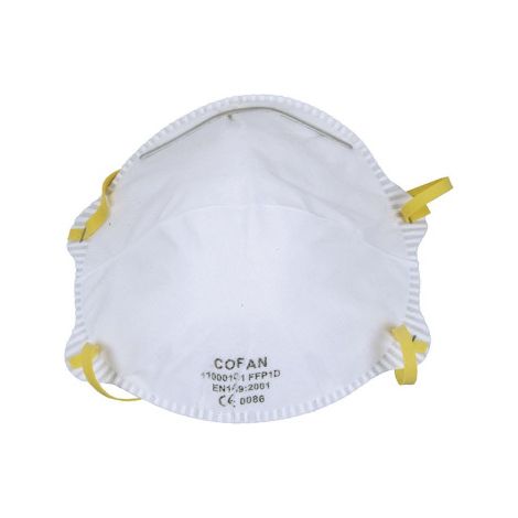 Mascarilla sin Filtro FFP1D (20 Unds)