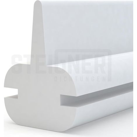 STEIGNER Joint de douche en silicone 150cm SDD01 transparent - joint d'étanchéité pour la protection contre les fuites d'eau