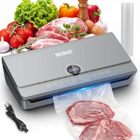 Machine sous vide YASHE SJ-2030, 80 kPa, 130 W, double soudure