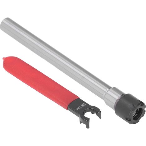 Rallonge droite longue pour porte-pince de serrage CNC, plage de serrage de 17 mm, clé (C10ER11M100L 100 mm) (1/5)
