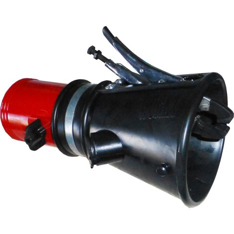 Entonnoir rond ø125mm pince + volet fermetureEntonnoir pince + volet fermeture ø125mm pour aspiration gaz d'échappement - AG 0036 - CLAS Equipements