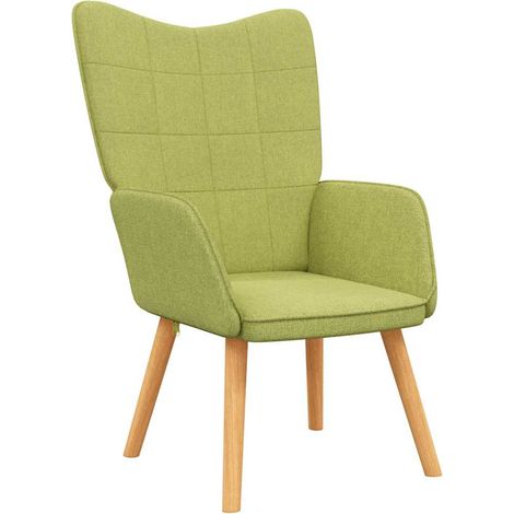 Maison Exclusive - Sedia Relax Verde in Tessuto