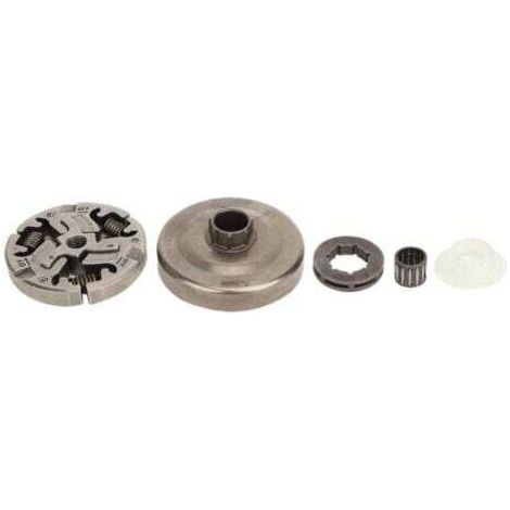 3/8in 7 Dents tronçonneuse Tambour d'embrayage pignon Tambour d'embrayage pour Husqvarna 355357 357XP 359 EPA tronçonneuse