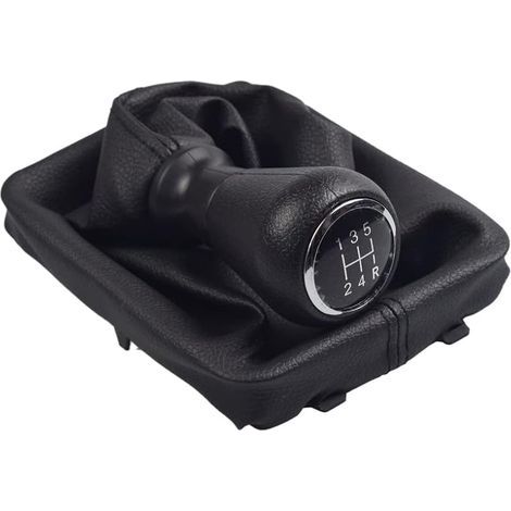Pomello del cambio manuale a 5 marce per Peugeot 206, impermeabile e antipolvere, facile da installare, resistente ed esteticamente gradevole. (1/5)