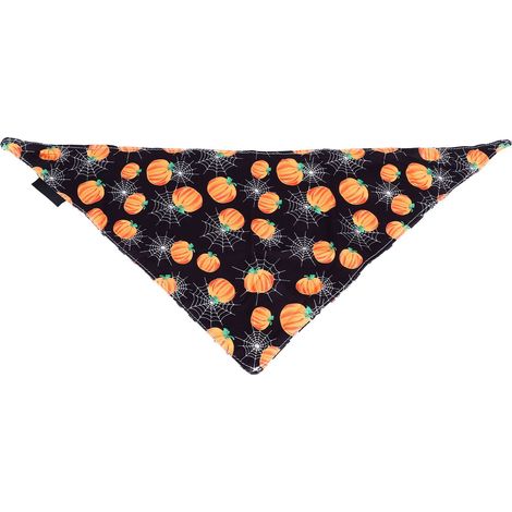 Bandana d'halloween pour chien, doux, confortable, réglable, Portable, bavoir triangulaire pour animal de compagnie, écharpe pour fête, mariage, voyage (1/5)