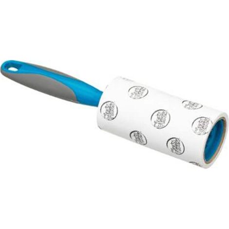 Brosse à Vêtements "Rubber" 22cm Gris & Bleu (1/2)