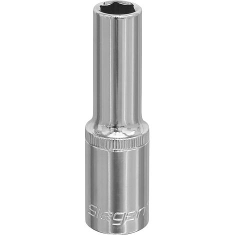 Sealey S0667 Siegen Deep Socket 1/2"Sq Drive 11mm