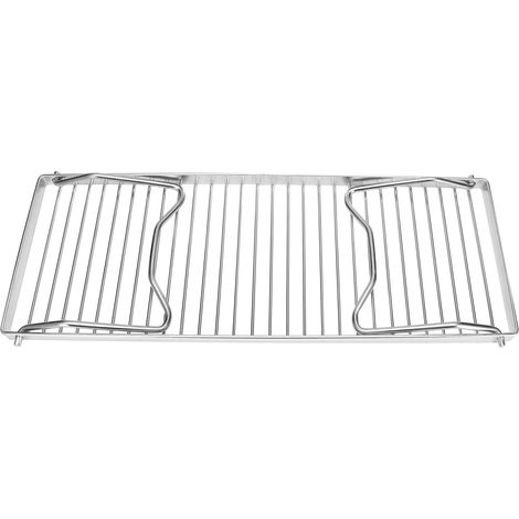 Grille de cuisson pliable et portable en acier inoxydable pour barbecue de camping (1/5)