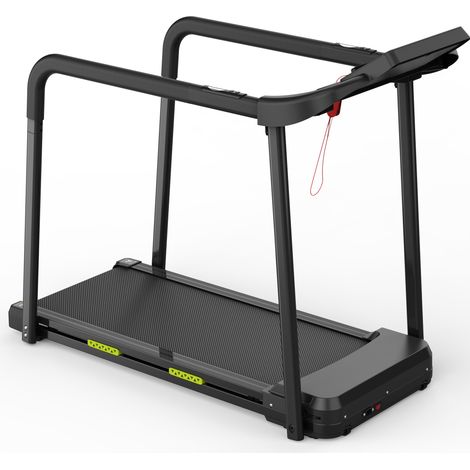 Cinta de correr para mayores con pantalla LED grande, 135 kg, APP, negra (1/5)