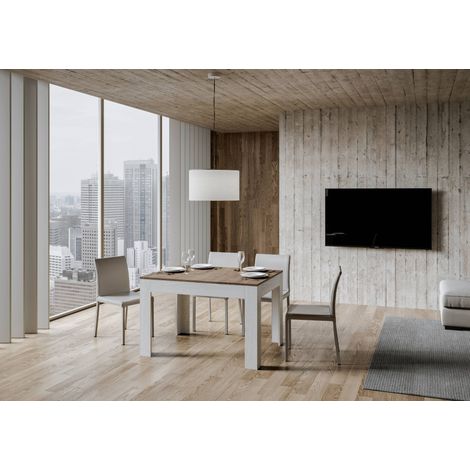 Tavolo Allungabile 120-180x90x77 cm Bibi Mix Noce