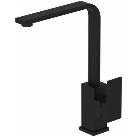 Robinet mitigeur cuisine en laiton noir - Sirius (1/5)