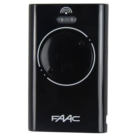 Fernbedienung – FAAC – XT2 868 SLH SCHWARZ – 2 Kanäle – Selbstlernprogrammierung – Schwarz (1/5)