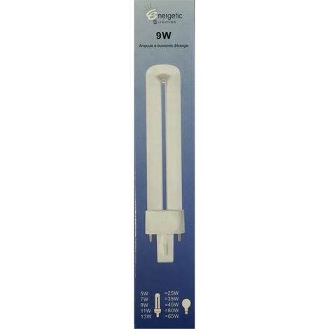 Energetic Lighting YDN9-U G23 9W 525lm L165mm bulb - energy saving - long life