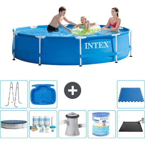 Intex Piscina con struttura Rotonda - 305x76 cm - 7-pezzi  S41502 (1/5)