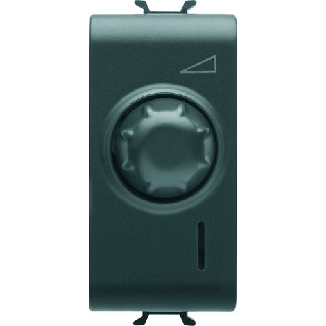 VARIATEUR ÉLECTRONIQUE ROT. 1P NOIR GEWISS GW12575 (1/2)