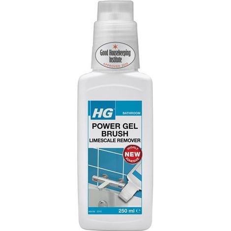 H G 484025106 Power Gel Brush Limescale Remover 250ml H/G484025106