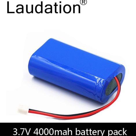 3.7V 4000mAh 18650 Lithium Battery for Remote Control Car Parts 2S 7.4V Battery Pack (1/3)
