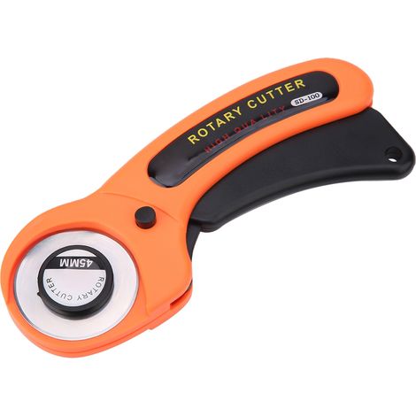 Cutter rotatif 45 mm, outil de qualité supérieure pour la couture, le quilting et la découpe de tissus. (1/5)