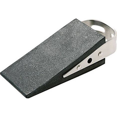 ALCO 2854 BUTOIR DE PORTE, ENV. 5 X 3,5 X 13 CM, NOIR ARGENT
