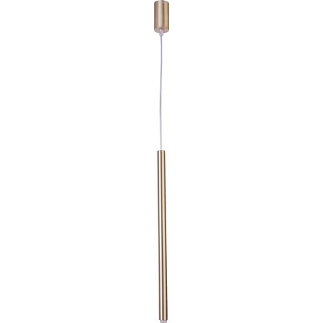 Suspensión Sigma Sopel Luminaria Dorada 90 cm Altura Regulable