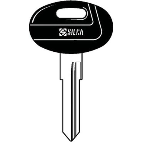 CHIAVE AUTO WITTE VO9DP SILCA - OTTONE NICHELATO - 5 pezzi