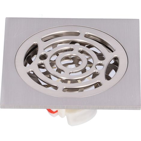 Bonde de sol pour douche cuivre brossé tamis de sol pour cuisine salle de bains balcon accessoires (1/5)