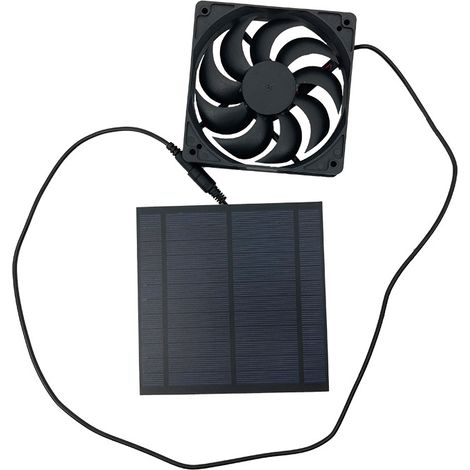 Solarpanel-Lüfter, langlebiger Abluftventilator mit breiter Anwendung für Gewächshäuser
