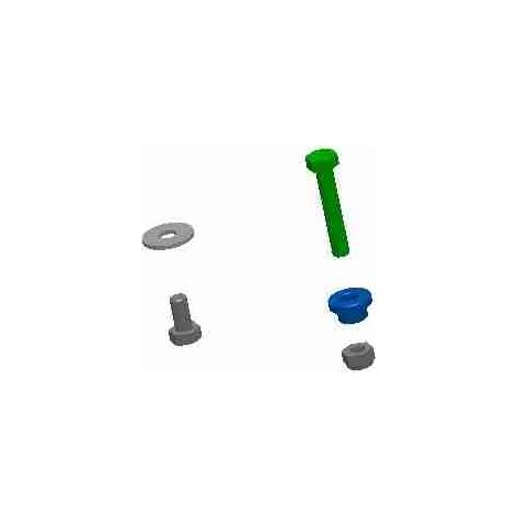6PWRVF Kit Viti Di Fissaggio Per Pwr 25h-35h Ditec 6pwrvf Entrematic Ricambio Originale