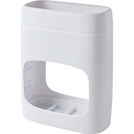 White Umbrella Stand, Freestanding Square Umbrella Stand, Home Umbrella Stand, Home Office Storage Umbrella Stand, Product Size: 22928-1pcs MUMU (1/4)