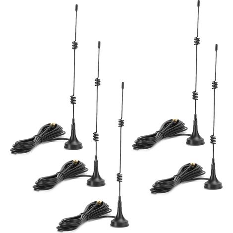 antennes SMA-M 2,4 GHz avec base magnétique externe pour routeur YAESU VX-3R (1/5)