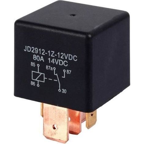Relè DBA 12V 80A per auto e camion. (1/4)