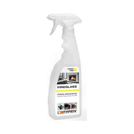 PULITORE VETRO PER CAMINETTI 'FIREGLASS' 750 ml - FAREN